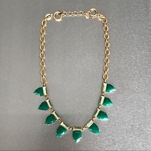 Stella & Dot Emerald Necklace